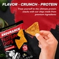 thumbnail image 2 of Natural Endurance Plant Based Protein Chips, Gluten-Free Healthy Protein Snacks, 12g Protein, 5 Flavor Mix, 1.38 oz, 12-Pack, 2 of 8