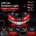 thumbnail image 7 of Solar Demon Eye LED Car Window Light, Wireless No Drill Demon Eyes Warning Lights, Solar & USB Powered for Windshield Rear Window, Waterproof Animated Eyes for SUVs Trucks, 7 of 7