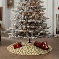 thumbnail image 6 of Kll Gold Drops Christmas Tree Skirt 30",Party Decorations Farmhouse For Christmas Decorations Holiday Party, 6 of 8