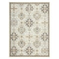 thumbnail image 5 of TOWN & COUNTRY EVERYDAY Avani Cottagecore Medallion Everwash® Washable Area Rug with Non-Slip Backing, Pet Friendly Rug, Grey, 20"x35", 5 of 6
