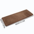 thumbnail image 2 of Linen Look Long Seat Pad - Woven Bench Cushion for Living Room Sofa, Window Sill, Hallway Stool, and Home Sitting Surfaces Protection, 2 of 4