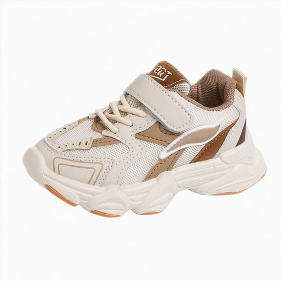 Godom Boys Shoes Mesh Sneakers Casual Dress Lace-Up Lightweight Walking Shoes Toddler/Little/Big Kid