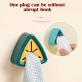 thumbnail image 4 of Punch Free Bathroom Organizer Towels Storage Hanger Plug NICE Rack Holder L.AU R8Y8, 4 of 8