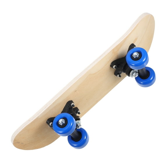 BALAHAPY 1Pcs Beige DIY Graffiti Blank Skateboard .90X4.91X4.32in