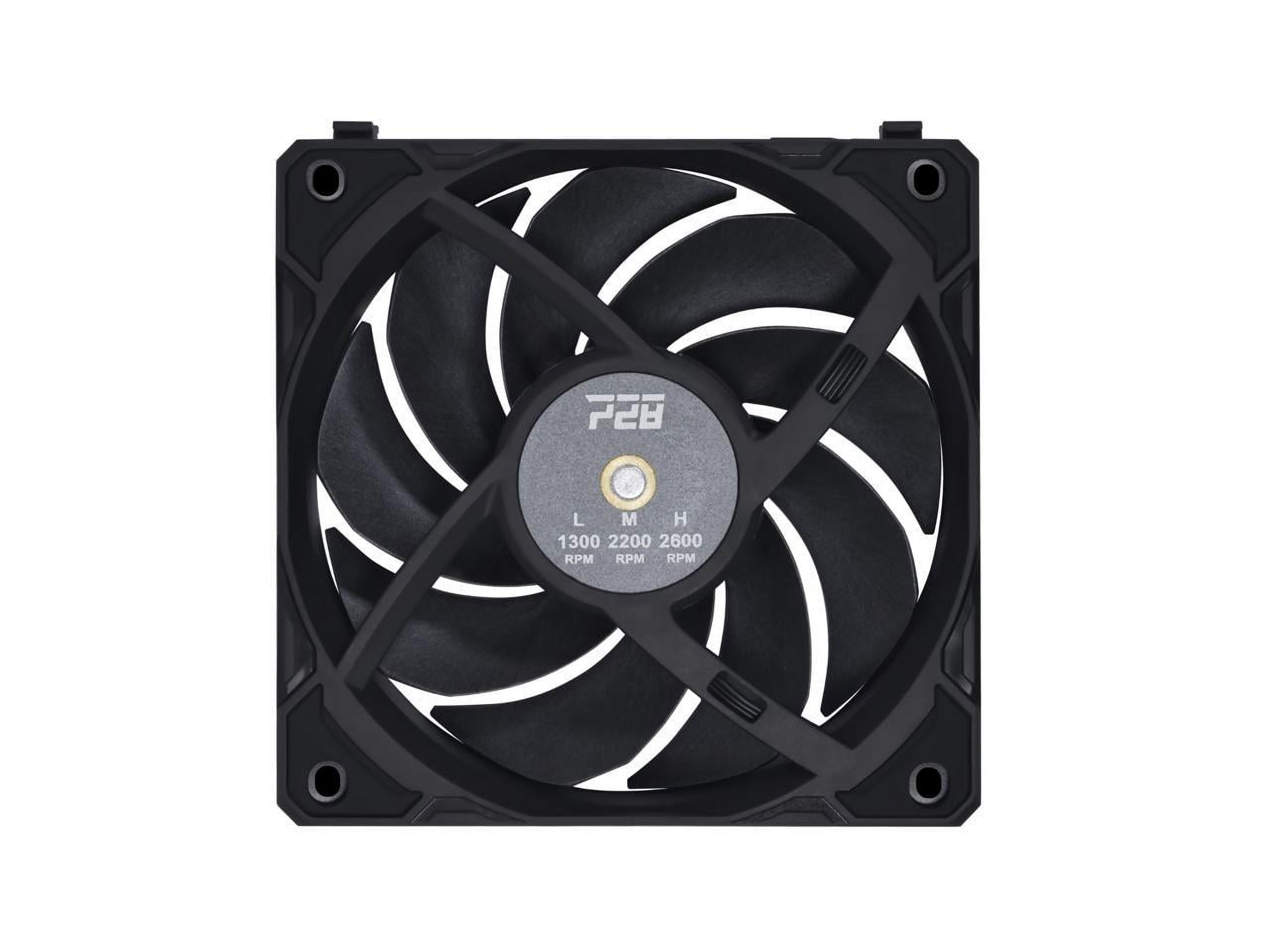 LIAN LI UNI Fan P28 120 White 3x 12cm Fan Pack with a Fan