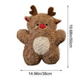 thumbnail image 3 of Ugly Christmas Reindeer Plush 20 Inch Cute Stuffed Animals Plush Toy Soft Doll Pillow for Kids Adults, 3 of 7