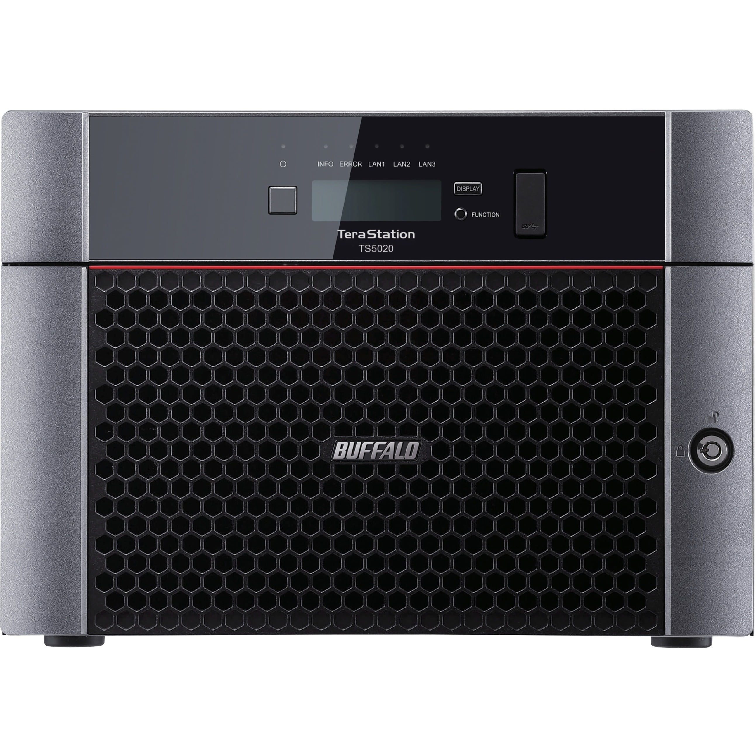 BUFFALO TeraStation 5820DN 8-Bay Secure Business Desktop NAS 160TB (8x20TB) w/ Hard Drives Included - Alpine Quad-core (4 Core) 2 GHz - 8 x HDD Supported - 8 x HDD Installed - 160 TB Installed HDD ...