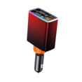 thumbnail image 2 of Cargador de teléfono para automóvil con rotación de 360 degree y curva de 90 degree, fácil de usar, regalo, accesorio portátil Rojo, 2 of 9