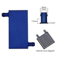 thumbnail image 6 of Gieenan 80mm Aluminum Water Cooling Block Liquid Water Cooler Heatsink System for Laptop, 6 of 8