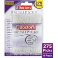 thumbnail image 2 of General BrushPicks, Interdental Brushes & Dental Picks, Gently Remove Food Debris from Braces & Dental Work, 275 Count, Pack of 4, 2 of 8