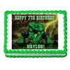 INCREDIBLE HULK Party Decoration Edible Cake Image Topper Frosting Sheet
