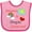 Pink and Fuchsia, variant on Inktastic Someone in Oregon Loves Me Boys or Girls Baby Bib