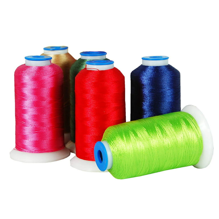 Brother 40 Colors Embroidery Thread 1100yards Cones 40wt Polyester Thread