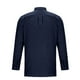 thumbnail image 5 of Blusa y camisa de manga larga con cuello vuelto para hombre, camisa informal de negocios a la moda con botones de color liso y cómoda, top de algodón para hombre, 5 of 5