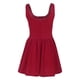 thumbnail image 4 of Vestido corto sin mangas informal para mujer - Estilo chaleco para fiestas/citas - Ligero, lavable a máquina, ideal para las vacaciones de verano, 4 of 8