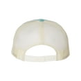 thumbnail image 3 of Richardson - Low Pro Heather Trucker Cap - 115CH - Green Teal Heather/ Birch, 3 of 5
