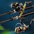 thumbnail image 5 of Mini barra de pesca giratoria telescópica de carbono portátil Carbon-d Afortunado Sencillez, 5 of 5