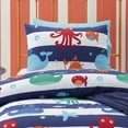 thumbnail image 2 of Juego de Funda de Edredón Doble Criatura Marina Jiggle & Giggle, 2 of 3