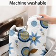 thumbnail image 5 of Pioneer Flower Floral Print Pattern Bathroom Rugs Mat, Non Slip Microfiber Bathroom Rug with Rubber Backing, Soft Mats for Bathroom Floor Tub Shower, 17"x30", 5 of 5