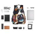 thumbnail image 4 of Balery Cow Mochila Ligera para Hombres y Mujeres – Resistente y Impermeable, Ideal para la Escuela, el Trabajo, los Viajes y el Uso Diario, 4 of 7