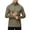 Light Brown, variant on Mens Running Cooling Sun Hooded Shirt, UPF 50+ Attached Face Mask Quick Dry Long Sleeve Rash Guard Navy 2XL