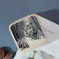 thumbnail image 4 of Autua White Tiger Snow Forest Jewelry Box for Necklace, Ring, Earring - Mother's Day & Friendship Day Gifts Pink, 4 of 5
