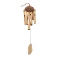 thumbnail image 4 of Toyvian Bamboo Wind Chime Bell with Crisp Sound for Garden and Home Decoration, 4 of 8