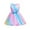 Pink, variant on Fesfesfes Toddler Baby Kids Girls Summer Dress Causal Sleeveless Dress Mermaid Bow Skirt Dress Princess Dress On Sale