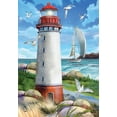 thumbnail image 3 of Briarwood Lane Coastal Lighthouse Nautical Garden Flag, 3 of 4