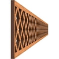 thumbnail image 3 of Ekena Millwork 46 3/8"W x 4"H x 1/4"T Manchester Fretwork Moulding, Cherry, 3 of 13
