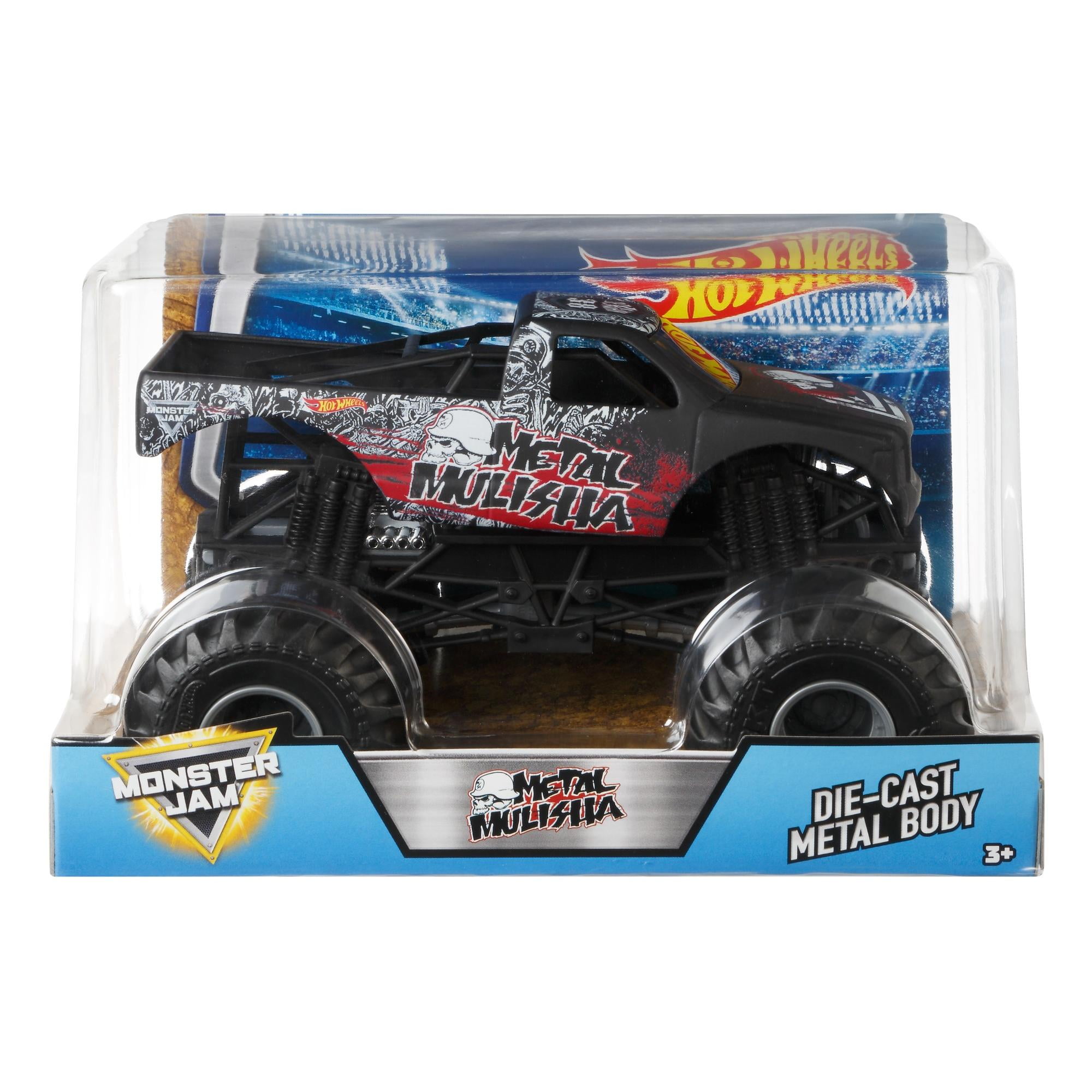 monster jam diecast metal body