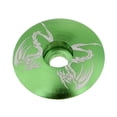 thumbnail image 2 of Bicicleta De Aleación De Aluminio Threadless Stem Headset Top Cap Cover Green Dragon Sunnimix Tapa superior para auriculares de bicicleta, 2 of 8