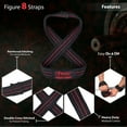 thumbnail image 2 of Beastpowergear Figure 8 Strap | Heavy Duty Deadlift Weight Lifting Power Wrist Strap | Weightlifting Powerlifting Shrugs Workout Men Women, 2 of 4
