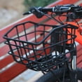 thumbnail image 4 of Bike Basket - Front Handlebar Storage Rack, Sturdy Wire Cargo Carrier, Precise Secure Mounting System, Cycling Accessory, Fits All Bicycle Styles, for Shopping School Picnic, 4 of 16