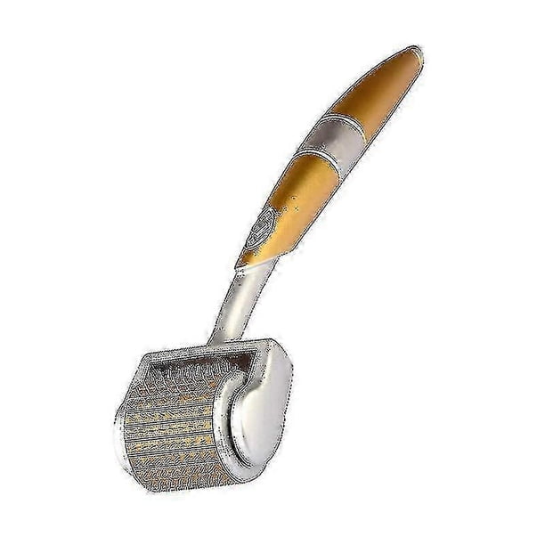 Dermal Roller - Hair And Scalp Roller - For Men And Women - Stimulates Healthy Hair Growth - Micro Needling Tool For Resting Scalp Follicles1pcs-gold