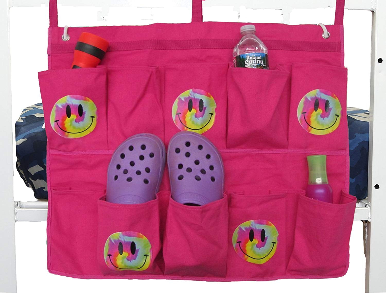 Gilbin Hanging Storage Bag Holder End of Bed Shoe Organizer with 10