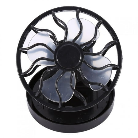 

Electric Mini Clip-on Solar Fan Air Conditioner Cooling Cell Fan Travel Camping Hiking Cooling