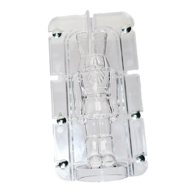 Molde de vela en forma humana, suministros para hacer velas, molde de cera reutilizable, fabricante de velas para hacer velas de cera,