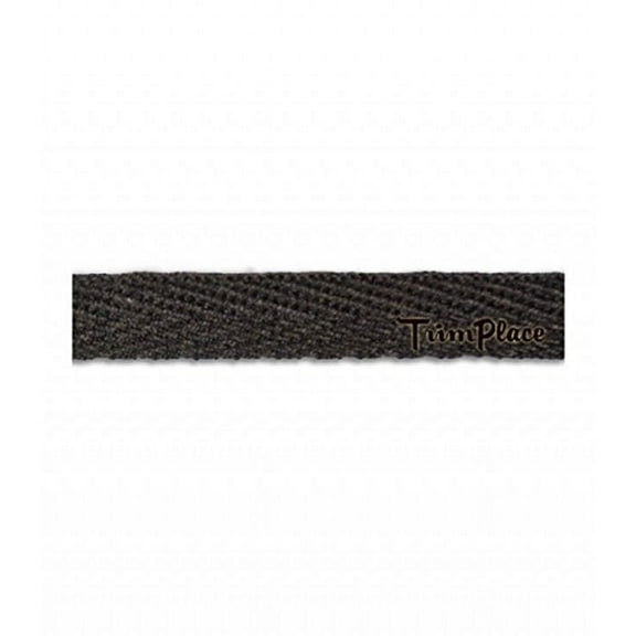 DARK BROWN 3/8 INCH TWILL TAPE