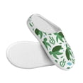 thumbnail image 3 of KLL Cartoon Turtle Pattern Adult Unisex Cozy Slippers,Fuzzy Slip-on Slippers TPR Sole Slippers Comfort Plush Home Footwear for Indoor & Outdoor-37/38, 3 of 7