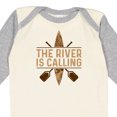 thumbnail image 4 of Inktastic Kayaking River is Calling Kayak Boys or Girls Long Sleeve Baby Bodysuit, 4 of 5