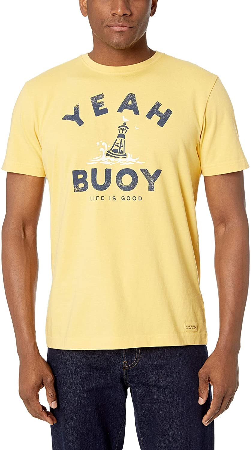 Crusher tee Yeah Buoy, Baja Yellow 