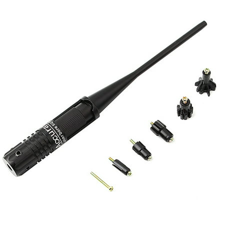 AngelCity Tactical Red Laser Boresighter Bore Sight Kit For .22 To .50 Caliber Bore Sighter For Rifle Gun (Best Bore Sight Kit)