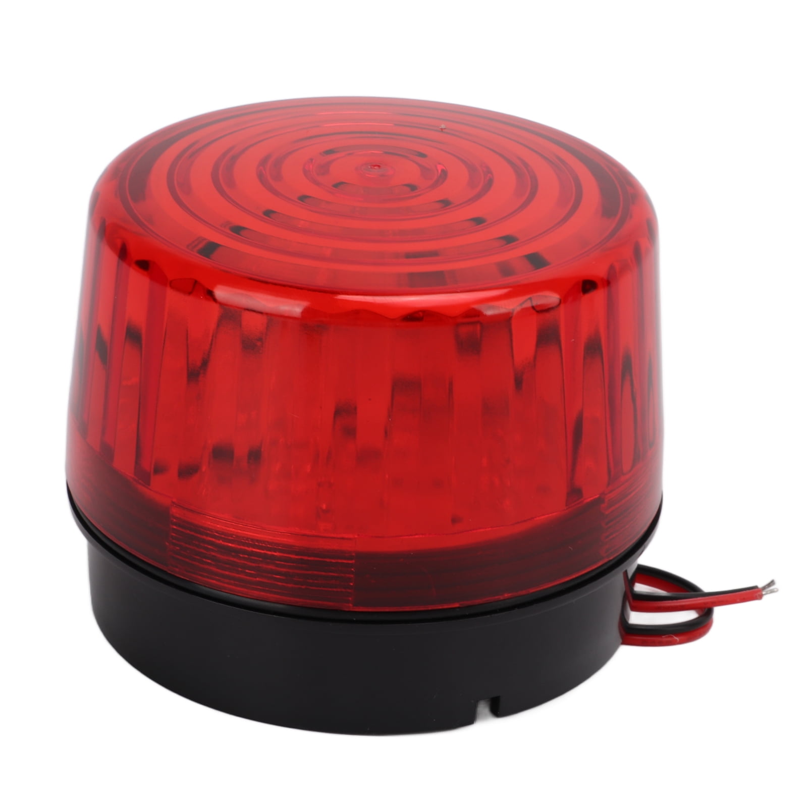 Round Red Warning Light, Alarm Flashing Light High Temperature Resistance For Road Tunnels For