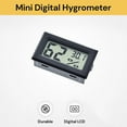 thumbnail image 4 of Compteur de Température et d'Humidité Affichage LCD Numérique pour Réservoir de Reptiles Hygromètre Testeur d'Humidité Outils de Mesure, 4 of 8