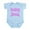 Sky Blue, variant on CafePress - BABY JOON Infant Bodysuit - Baby Light Bodysuit, Size Newborn - 24 Months