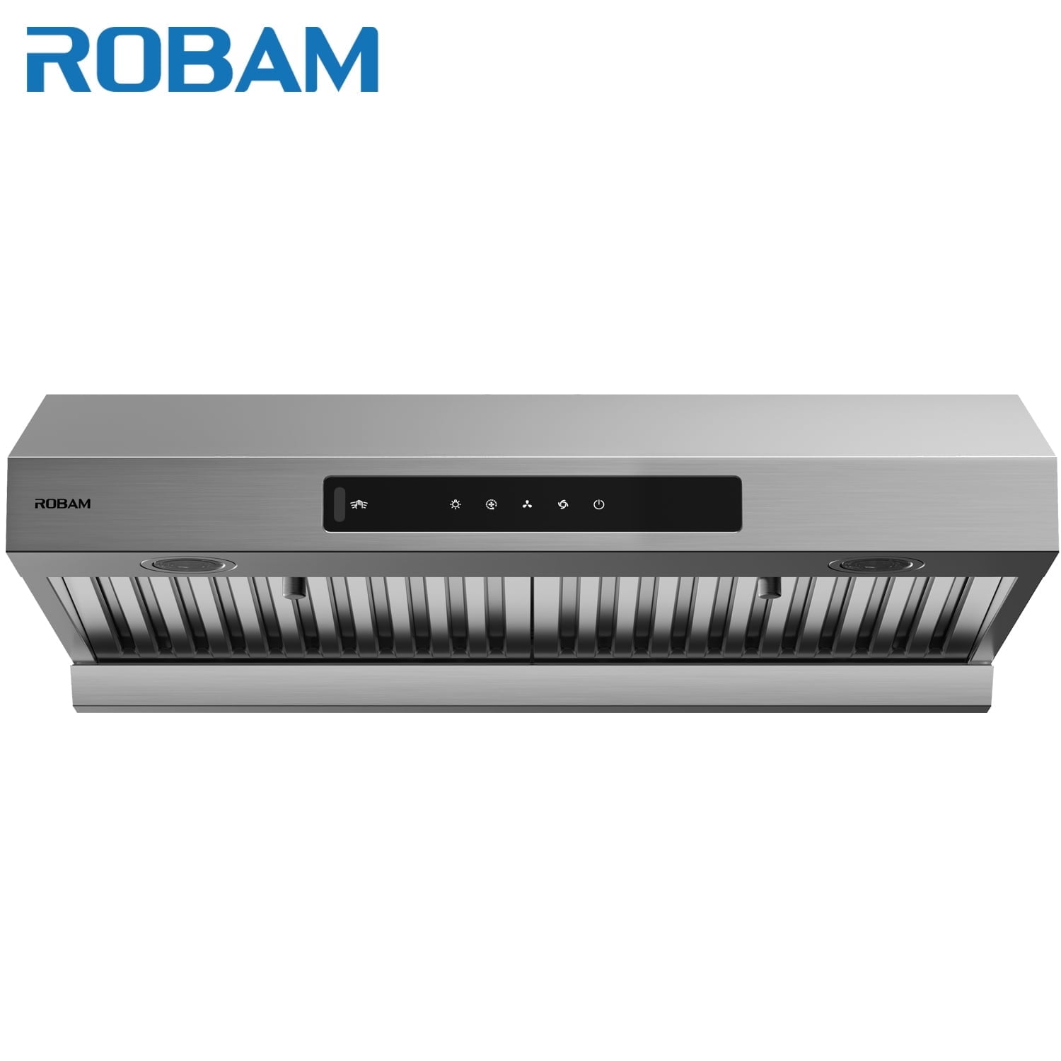 ROBAM 30-Inch Under Cabinet Range Hood U3H1S, 1000 CFM Powerful, Dual BLDC Motor, 9-Speed Gesture & Touch Control, 3-Way Ducted Venting, Dishwasher-Safe Filters, 304 Stainless Steel Kitchen Vent Hood