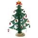 thumbnail image 1 of Divertido árbol de Navidad de madera para escritorio, juego de juguetes navideños con mini adornos, 1 of 5