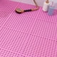 thumbnail image 1 of Tapetes de plástico, tapetes de piso con ventosa de 10 piezas, tapetes de baño de mosaico, parte superior de la línea, 1 of 5