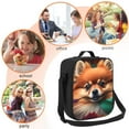thumbnail image 5 of Lsque Colorful Leaf Chihuahua Lunch Bag Lunch Box for Women Men Reusable Insulated Lunch Tote Bag,Leakproof Thermal Cooler Sack Food Handbags Case High Capacity, 5 of 9